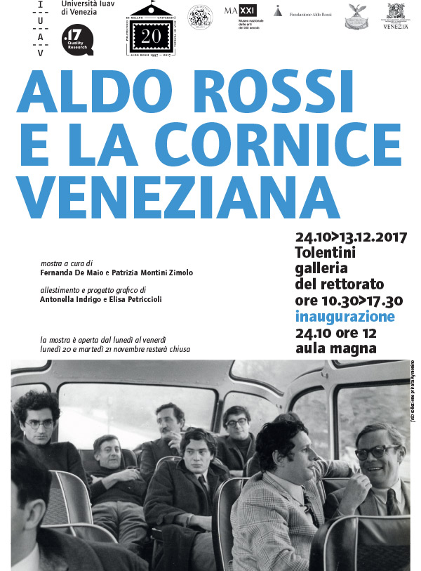 Taxpayer Vælge reagere 24 ottobre - 13 dicembre 2017 Tolentini Galleria del Rettorato - Fondazione Aldo  Rossi